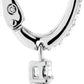 Swarovski Stilla Attract Trilogy Drop Pierced Earrings with White Crystals on a Rhodium Plated Setting with Hinged Closure