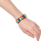 sedmart 7 Chakra Bracelets for Women with Real Stones Leather Wrap Healing Bead Bracelet Women Men Boho Friendship Jewelry