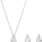 Swarovski Attract Jewelry Set Collection, Blue Crystals, Clear Crystals