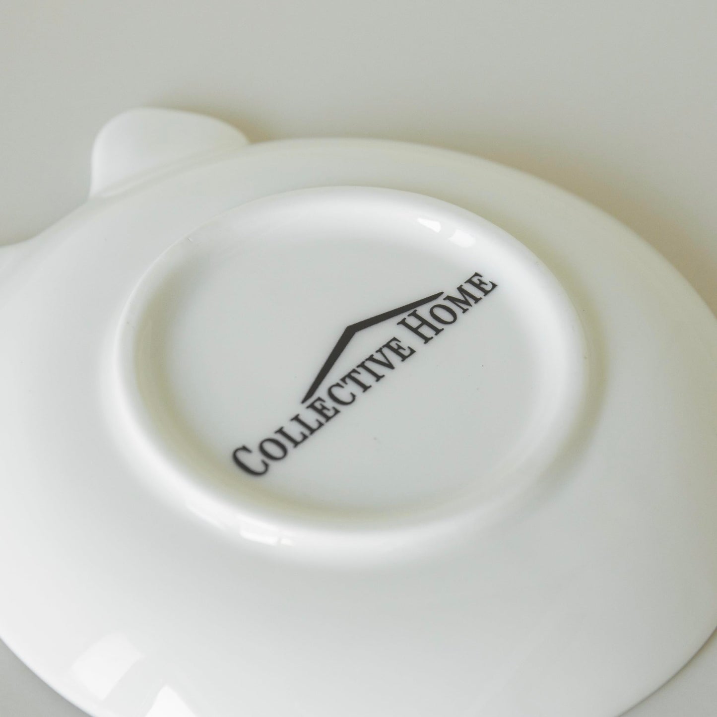 COLLECTIVE HOME Custom Initial Ceramic Jewelry Tray with Bow - Ring Holder & Earring Dish | Christmas Gift Idea for Women, Unique Birthday Present for Her (M)