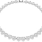 Swarovski Ariana Grande Collection, Clear Crystal & Pearls, Rhodium Finish, Necklaces, Earrings and Bracelets