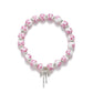 Beads Bow Charm Bracelet for Women Flower Vintage Bracelet Handmade Stretch Beaded Dainty Romantic Jewelry Gifts