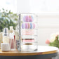 LETURE 5-Layers Rotatable Jewelry Storage Organizer Box for Earrings Hair Accessories & Beauty Supplies Earrings Necklaces Bracelets (5-Layers)