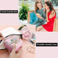 Haoze Elephant Gifts Jewelry Box for Women, Small Travel Jewelry Case Jewelry Holder Organizer Jewelry Box Lover Gifts(Elephant)