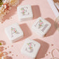Enthralite Travel Jewelry Box for Girls: Traveling Ring Case Gift for Women - Mini Organizer for Necklaces Earrings White A