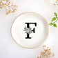 JoycuFF Initial A Ceramic Jewelry Tray, Bridesmaid Bride Gifts, Engagement Birthday Best Friend Mom Grandma Sister Gifts for Women, Trinket Dish for Rings Earrings Necklaces Bracelets Keys