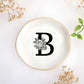 JoycuFF Initial A Ceramic Jewelry Tray, Bridesmaid Bride Gifts, Engagement Birthday Best Friend Mom Grandma Sister Gifts for Women, Trinket Dish for Rings Earrings Necklaces Bracelets Keys