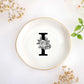 JoycuFF Initial A Ceramic Jewelry Tray, Bridesmaid Bride Gifts, Engagement Birthday Best Friend Mom Grandma Sister Gifts for Women, Trinket Dish for Rings Earrings Necklaces Bracelets Keys