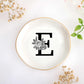 JoycuFF Initial A Ceramic Jewelry Tray, Bridesmaid Bride Gifts, Engagement Birthday Best Friend Mom Grandma Sister Gifts for Women, Trinket Dish for Rings Earrings Necklaces Bracelets Keys