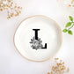 JoycuFF Initial A Ceramic Jewelry Tray, Bridesmaid Bride Gifts, Engagement Birthday Best Friend Mom Grandma Sister Gifts for Women, Trinket Dish for Rings Earrings Necklaces Bracelets Keys