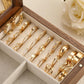 iF YOU 25 Pcs Gold Stackable Ring Set for Women, Chunky Knuckle Finger Midi Rings, Silver Simple Stacking Cute Rings Pack Trendy Stuff Jewelry Gift
