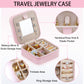 Haoze Elephant Gifts Jewelry Box for Women, Small Travel Jewelry Case Jewelry Holder Organizer Jewelry Box Lover Gifts(Elephant)