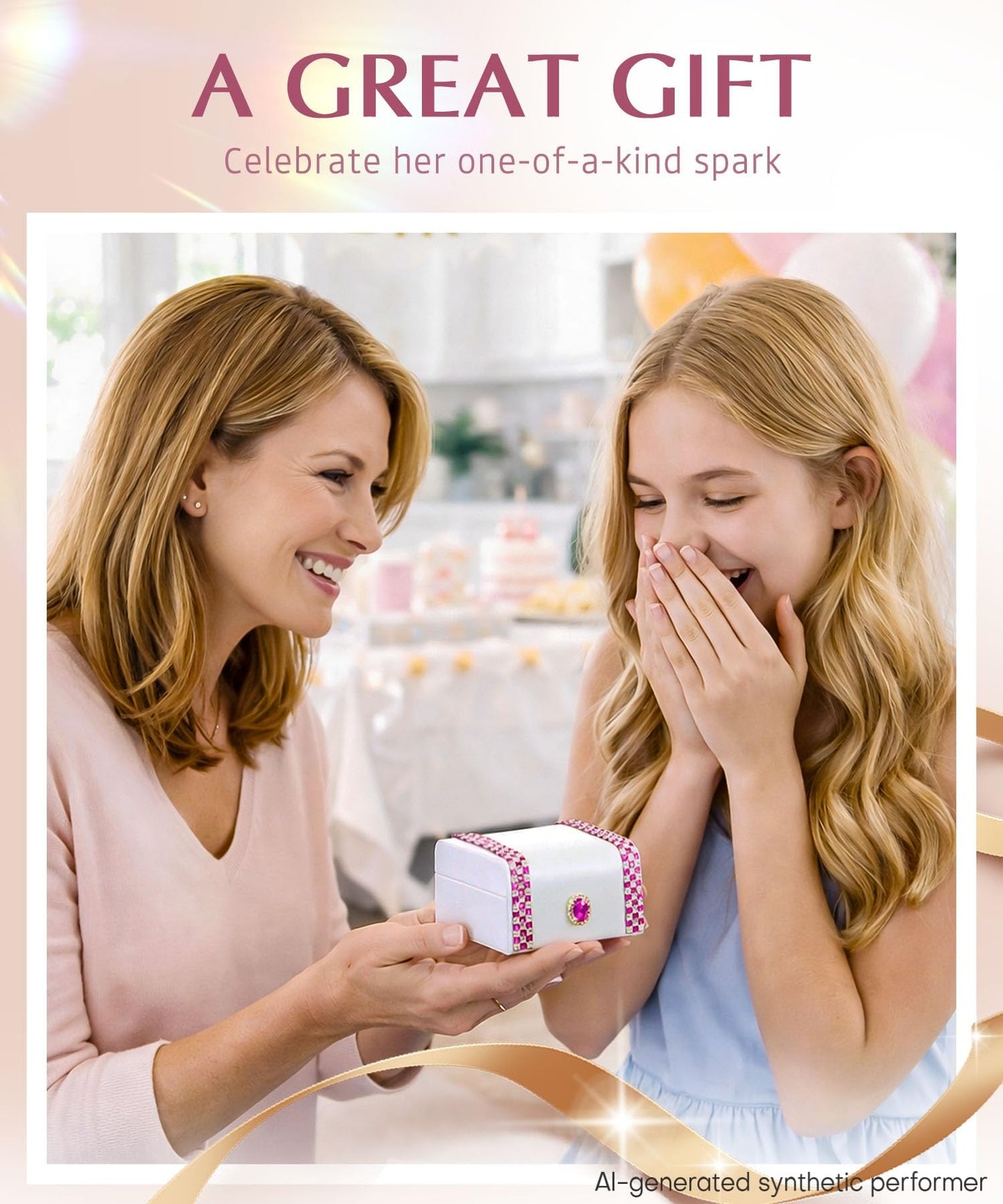 Homde Mothers Day Gifts Women Small Jewelry Box: Travel Case for Ring Earring Necklace - Birthday & Return Gift (Pink)