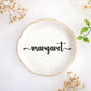 JoycuFF Initial A Ceramic Jewelry Tray, Bridesmaid Bride Gifts, Engagement Birthday Best Friend Mom Grandma Sister Gifts for Women, Trinket Dish for Rings Earrings Necklaces Bracelets Keys