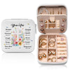 GAOLZIUY Christian Gifts for Women Girls, Inspirational Religious Birthday Gifts Butterfly Travel Jewelry Box, Spiritual Catholic Faith Prayer Gift for Friends, Mom, Sister