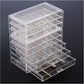 ProCase Acrylic Earrings Holder Organizer Box, Large Clear Earring Jewelry Storage Transparent Stackable Drawers Jewelry Display for Earring Ring Bracelet Mothers Day Gift -Clear, 5 Layers