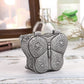 Hipiwe Vintage Metal Jewelry Trinket Box - Butterfly Shape Jewelry Organizer Treasure Chest Ring Holder, Earrings Necklace Storage Box Keepsake Box for Women