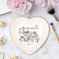Christian Bible Verse Jewelry Dish Trinket Tray Gifts- Inspirational Ceramic Ring Jewelry Tray Gifts for Women-A Sweet Friendship Refreshes the Soul-Proverbs 27:9 (White)