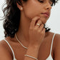 PAVOI 14K Gold Plated 3mm Cubic Zirconia Classic Tennis Bracelet | Gold Bracelets for Women