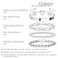Gokeey Gold Bracelets Set for Women Non Tarnish, Waterproof 14K Gold Plated Sterling Silver Chunky Cuff Bracelet Stackable Gold Bangles Bracelet for Women Trendy Fashion Accessories Tie Knot Cuban Rope Paperclip Beaded Bracelet Stack Jewelry Mothers Day G