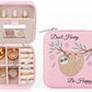Haoze Elephant Gifts Jewelry Box for Women, Small Travel Jewelry Case Jewelry Holder Organizer Jewelry Box Lover Gifts(Elephant)