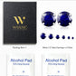 6 Pairs Stud Earrings Set, Hypoallergenic Cubic Zirconia 316L Earrings Stainless Steel CZ Earrings 3-8mm (Steel color)