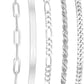 DEARMAY Gold Bracelets for Women Waterproof, 14K Gold Plated Stackable Jewelry Sets Non Tarnish Trendy Thin Dainty Cuban Link Paperclip Chain Bracelet Stack Fashion Accessories Gifts for Womens