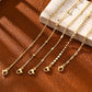 Gold Bracelets for Women, 14K Gold Plated Stackable Bracelet Stack Set Adjustable Charm Paperclip Chain Snake Link Layered Waterproof Jewelry Sets Gifts